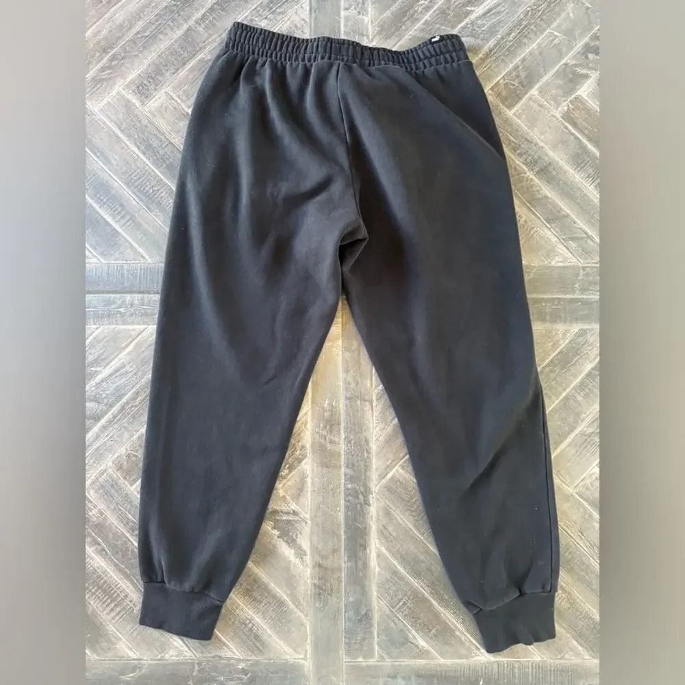 Puma Women’s Black Sweatpants Joggers | Size M (measurements)